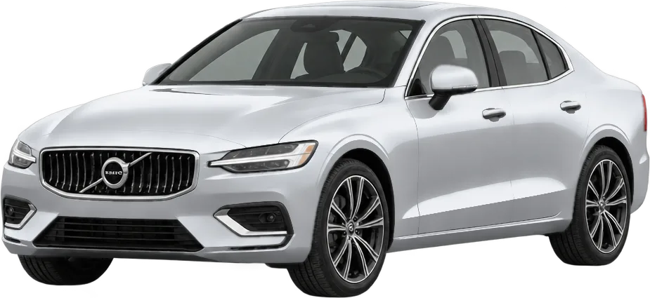 Volvo S60 2025 front three-quarter view