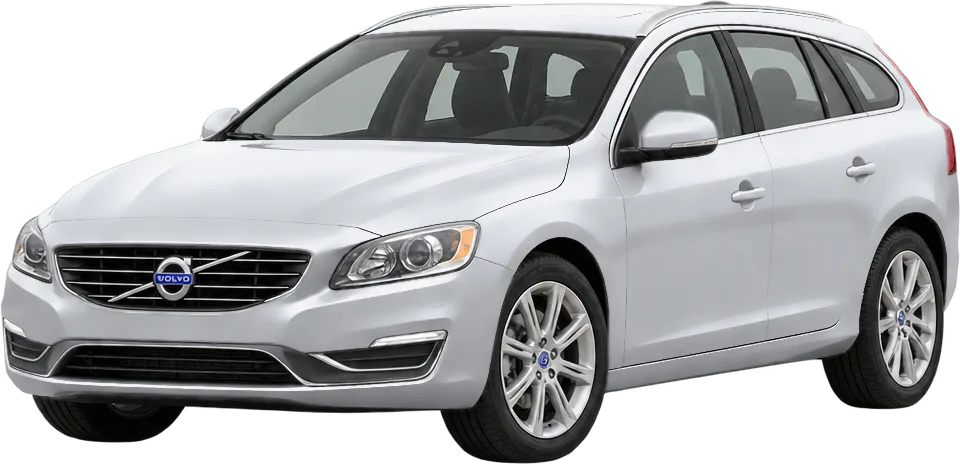 Volvo V60 2018 front three-quarter view