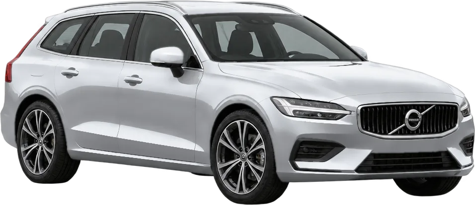 Volvo V60 2026 front three-quarter view