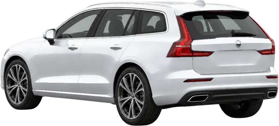 Volvo V60 2026 rear three-quarter view