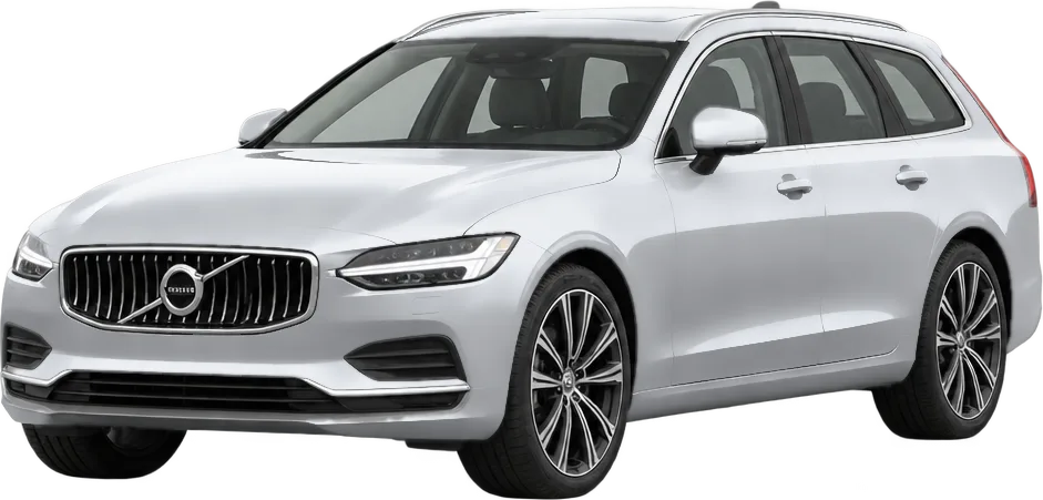 Volvo V90 2026 front three-quarter view