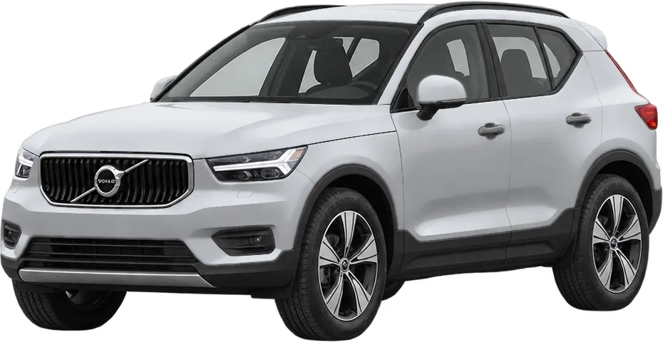 Volvo XC40 2026 front three-quarter view