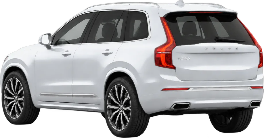 Volvo XC90 2026 rear three-quarter view